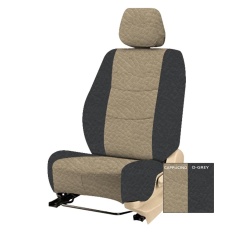 Adepe sarung jok mobil sporty Kijang Innova th 2013s.d2015 G Allsheet (Cappucino-D.Grey)C