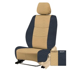 Adepe sarung jok mobil sporty New avanza th 2008s.d2011 Allsheet (Peanut-Navy)C