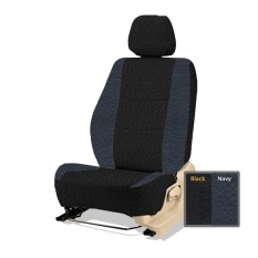 Adepe sarung jok sporty Mobil Kijang Innova 2008-2011 V( black - naVy )