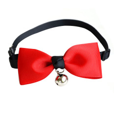 Anjing Kucing PET Dapat Disesuaikan Dasi Kupu Hiasan Lucu Yang Dapat Membuat Orang Yang Melihatnya Tertawa Terbahak-bahak atau Justru Kesal Karena Merasa Aksesoris Kalung Kerah (Merah)-