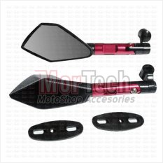 Agras Kaca Spion Sepion Vario FI 150 cc Fairing Tomok CNC - Merah