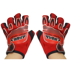 AHRS Sarung Tangan Cross Setengah - Merah