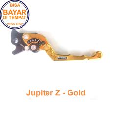 Aksesoris Motor Jupiter Z Handle REM Variasi Motor FULL CNC Jupiter Z - Gold