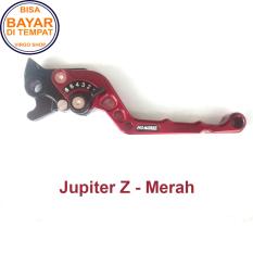 Aksesoris Motor Jupiter Z - Handle REM Variasi Motor FULL CNC Jupiter Z - Merah