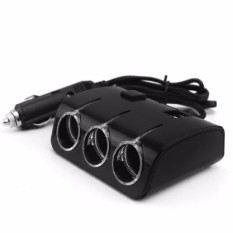 Aksesoris Variasi Mobil Socket Cabang Lighter 3 in 1 dan 2 USB Output 1.2A Bisa Untuk Semua MERK dan TYPE Mobil : Honda Mazda Mitsubishi Expande Xpander Rush Innova Calya Agya Ayla Avanza Xenia Ertiga dll