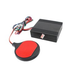 Alarm Sepeda Motor Pengaman Sepeda Kartu IC Alarm Kunci Immobilizer Induksi Tidak Terlihat (Hitam)