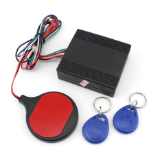 Alarm Keamanan Sepeda Motor IC Kartu Alarm Induksi Invisible Lock Immobilizer Lock