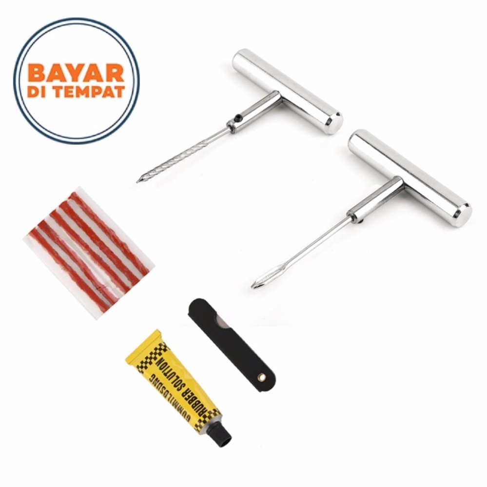 Aka Tire Repair Kit 1 Paket Alat Tambal Ban Tubeless 