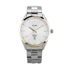 Alba AS9D32 Man White Dial Stainless Steel Watch