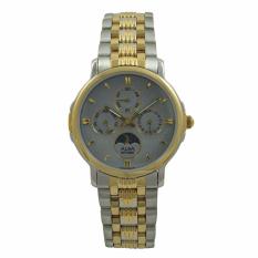 ALBA Jam Tangan Pria - Silver Gold Grey - Stainless Steel - ASFB20
