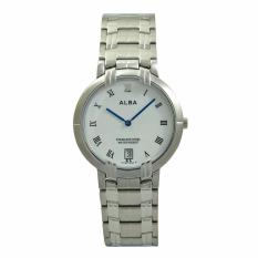 ALBA Jam Tangan Pria - Silver White - Stainless Steel - AVKA89