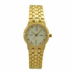 ALBA Jam Tangan Wanita - Gold - Stainless Steel - ATCS10