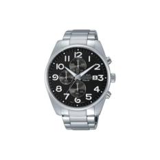 ALBA Men AM3209 Chronograph ORI Jam Tangan Pria AM3209X1 Black Dial