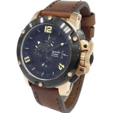 Alexandre Christie 6295MCLBRBABO - Rose Gold - Jam Tangan Pria