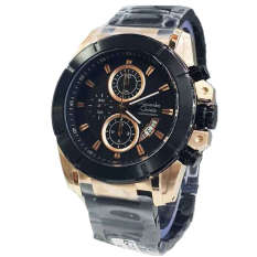 Alexandre Christie - AC 6226 - Jam Tangan Pria - Stainless Steel - Black Rosegold