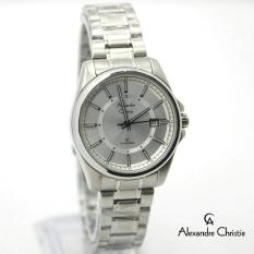 Alexandre Christie AC 8502 INDO - Jam Tangan Wanita - Stainless Steel TERBARU