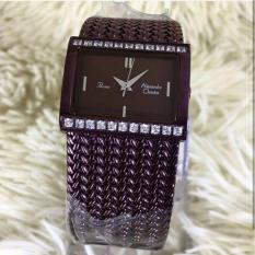 Alexandre Christie AC2466 Jam Tangan Wanita Stainless Steel Ungu