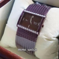Alexandre Christie AC2466 - Jam Tangan Wanita - Stainless Steel (Ungu)
