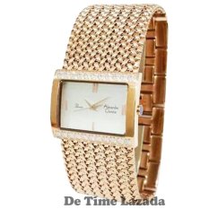 Alexandre Christie AC2466MR Jam Tangan Wanita Stainless Steel Rose Gold