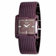 Alexandre Christie - AC2564L - Jam Tangan Wanita - Stainless Steel - Ungu