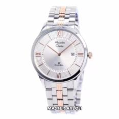Alexandre Christie AC8503 - Jam Tangan Wanita - Stainless Steel (Silver Rosegold Putih)