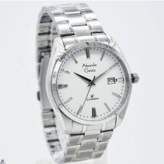 Alexandre Christie - AC8515M - Jam Tangan Pria - Stainless Steel - Silver Hitam