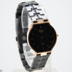 Alexandre Christie asteria Original AC8410L Jam Tangan Wanita Stainless Steel hitam rose gold