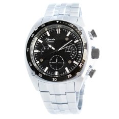 Alexandre Christie - Man Limited Edition Delta Chronograf - Jam Tangan Pria – AC922B Silver