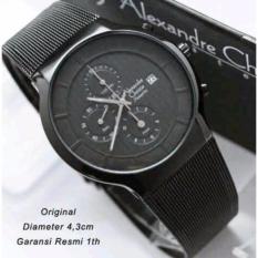 Alexandre Christie Crono Original - AC6245 - Stainless Steel - Jam Tangan Pria
