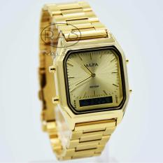 ALFA - AF8003W2 - Dual Time - Jam Tangan Wanita