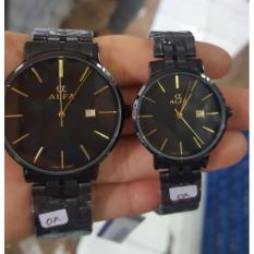Alfa watch - Jam Tangan Couple Serries - Stainlessteel Strap