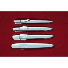 Aksesoris Mobil All New Avanza / Xenia Cover Handle Toyota Daihatsu Crome List Pelindung Pegangan Pintu Chrome Chrom outer cover handle set pelindung mangkok pegangan tarik tarikan pintu door Asesoris Mobil Acessoris Mobil Avanza Xenia