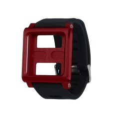 Aluminium Silicone Mix Multi-Touch Watch Band untuk IPod Nano 6/6th RD-Intl