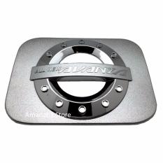 Amanah1 Store --TUTUP TANKI Bensin Tank Cover Desain Full Chrome Cocok Untuk Semua Jenis All New Avanza dan Veloz - Silver