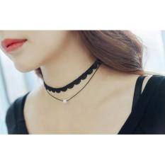 Amefurashi Kalung Cantik & Manis Choker A27 Simple Necklace Pendant