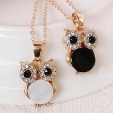 Amefurashi Kalung Korea Burung Hantu Small Owl Beauty Necklace