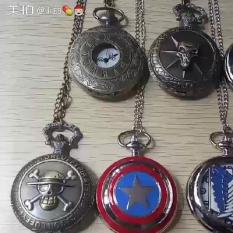Kapten Amerika Saku Jam Tangan Menghidupkan Kebiasaan Lama untuk Membalikkan untuk Menutupi Komik dan Animasi Anak elektronik Jam Tangan Anak Laki-laki 'S Kalung untuk Mourn untuk Jatuh Ke Siswa Hadiah Kepribadian Bentuk-Internasional