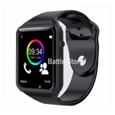 Android Smartwatch A1 Smart Watch bluetooth watch international Sport Pedometer with SIM Camera For Android & Ios - Hitam