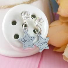 Anneui - Sepasang Anting Tusuk Stud Wanita Kawaii Kpop Korea Jepang Imut Lucu Cute