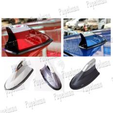 Aksesoris Mobil Antena Sirip Hiu Hybrid JS Racing List Chrome Shark Fin HYBRID Antenna Radio Pemancar Atap Mobil Tempel Atas Body Bodi Avanza Xpander Calya Innova Gran Max Brio Satya Sigra Xenia Rush Ertiga HR-V Ayla Terios Agya Mobilio Aksesoris Mobil