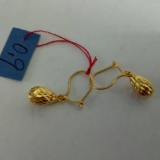Anting Emas Asli Kadar 875 Model Cristal