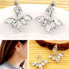 Anting Fashion Silver Layer Five - Aksesoris Trendy Import Korea Pesta Pria Wanita Kado Murah