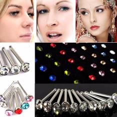 Anting Hidung Fashion India - Light Blue - Aksesoris Punk Style Pria Wanita Murah