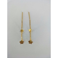 Anting Jarum Bunga, 1.2 Gram, 87,5 %