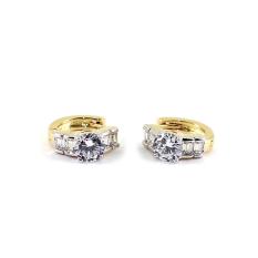 Anting Klip Motif 1 Berlian