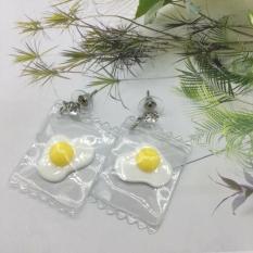 Anting Korea Telor Mata Sapi New Arrival Murah Kwalitas Lucu Bagus