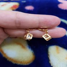 anting kubik cantik xuping gold