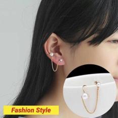 Anting Mutiara Cantik Modis Elegant Design Korea Keren Stylish