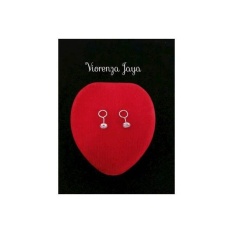 ANTING TOGE ANAK & DEWASA PERAK 925 /PERHIASAN SILVER LAPIS EMAS PUTIH