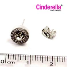 Anting Tusuk Bulat Kecil Permata / Anting Korea / Anting Tusuk Grosir